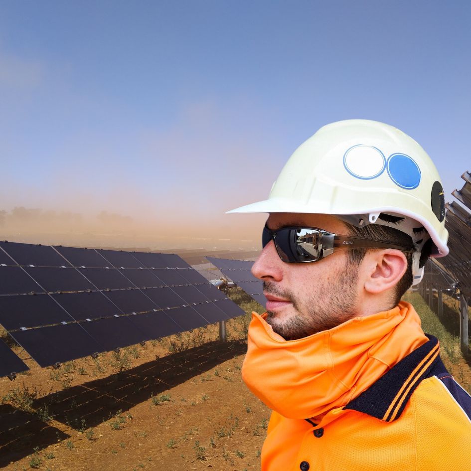 Solar Farm Mask Protecting Workers: Hazards on Australian Solar Farms – Outback Mask