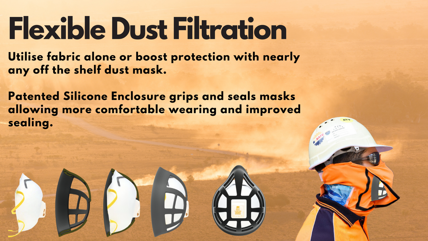Nuisance dust mask for tradies